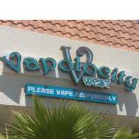 VAPOLOCITY West - Fort Bliss & El Paso's Premier Vape Shop Logo