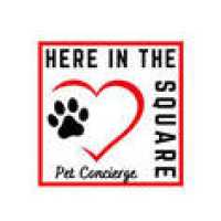 Here in the Square Pet Concierge Logo
