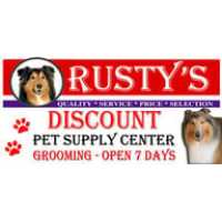 Rusty's Discount Pet Center Logo