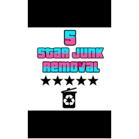 Five Star Junk Removal Logo