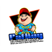 Fat Boy Electric Service Logo