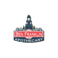 Ben Franklin Apothecary. Logo