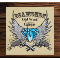 Diamonds Old West Cabins Logo