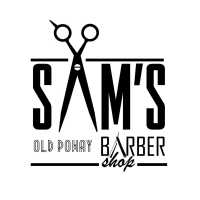 Sam's Old Poway Barber Shop Logo