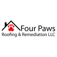 Four Paws Roofing & Remediation LLC Logo