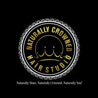 Naturally Crowned Hair & Nail Studio Logo