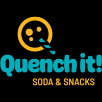 Quench it! Soda Cookies Coffee Logo