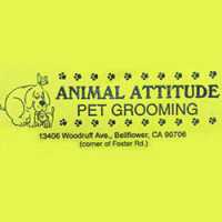 Animal Attitude Pet Grooming Logo
