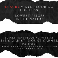 Luxury Vinyl Flooring For Less Logo
