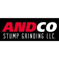 ANDCO Stump Grinding LLC. Logo