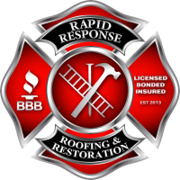 Rapid Response Roofing & Restoration Logo