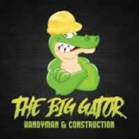 The Big Gator Handyman & Construction Logo
