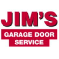 Jim's Garage Door Service Logo