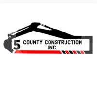 5 County Construction Logo