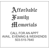Affordable Family Memorials Logo