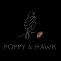 Poppy & Hawk Logo