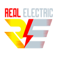 Real Electric TX, LLC. Logo