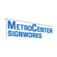 MetroCenter Signworks Custom Sign Company of Nashville, TN Logo
