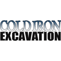 Cold Iron Excavation Logo