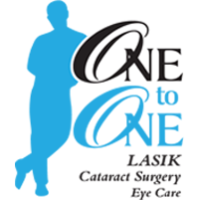 One to One LASIK, an NVISION Eye Center Logo