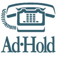 Ad-Hold On Hold Telephone Messages Logo