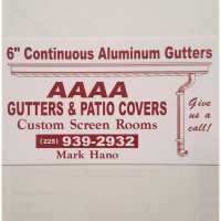 AAAA Gutters & Patio Covers Logo