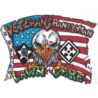 Veterans handyman and lawn care services Logo