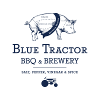 Blue Tractor BBQ & Brewery Logo