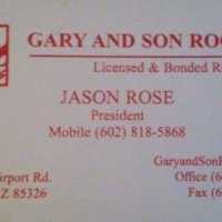 Gary and Son Roofing Logo
