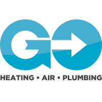 GO Heating, Air & Plumbing Logo