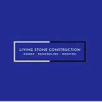 LIVING STONE Construction Logo