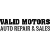 Valid Motors Auto Repair & Sales Logo