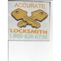 Accurate Locksmith Service Logo