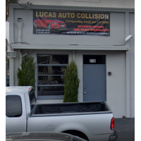 Lucas Auto Collision Logo