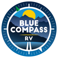 Blue Compass RV Columbia Logo