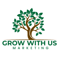 Grow With Us Marketing Logo