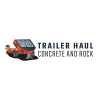 Trailer Haul Concrete & Rock Logo