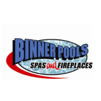 Binner Pools, Spas and Fireplaces Logo