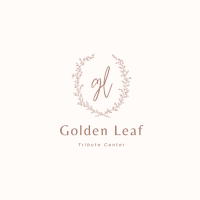 Golden Leaf Tribute Center Logo