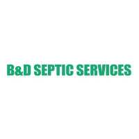 B and D Septic Service Logo