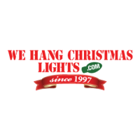 We Hang Holiday Lights Logo