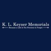 K L Keyser Memorials Logo