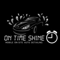 ON TIME SHINE MOBILE ON SITE AUTO DETAILING Logo