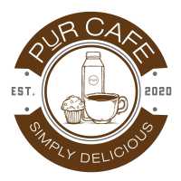 PUR Cafe Coffee & Juice East Logo