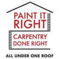 Paint it Right/Carpentry Done Right Logo