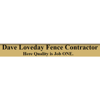 Dave Loveday Fence Contractor Logo
