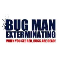 Bug Man Exterminating Logo