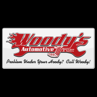 Woody's Automotive College Hill Logo