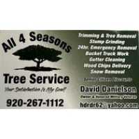 All 4 Seasons Tree Service Logo