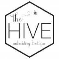 The Hive Embroidery Boutique Logo